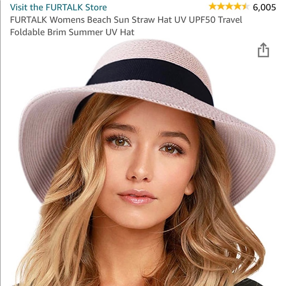 NWT Pink Sun Hat